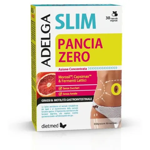 DietMed Adelga Slim Pancia Zero 30 cps – immagine 3