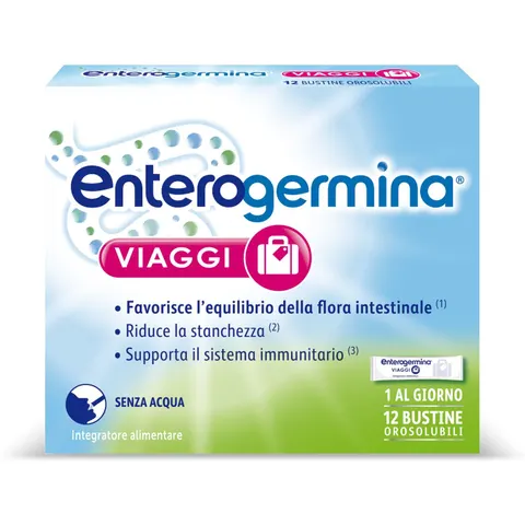 Enterogermina Bustine per Viaggi - Confezione da 12 – immagine 3