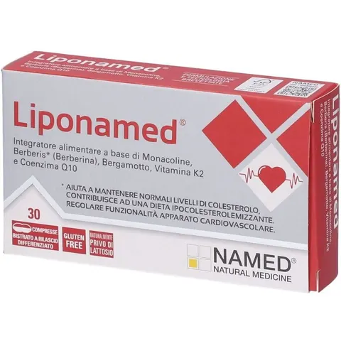 Named Lipo Integratore Per Colesterolo 30 Compresse – immagine 5