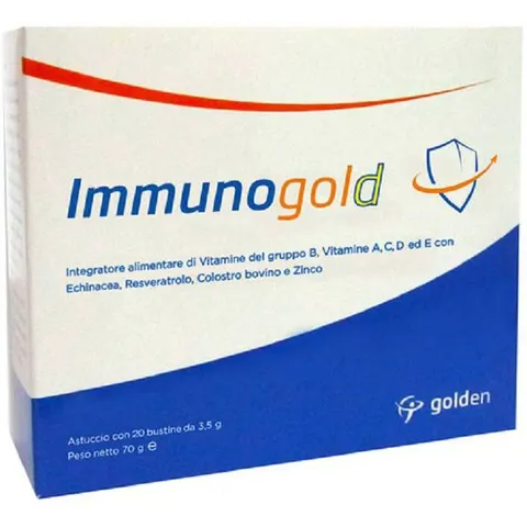 golden pharma Immunogold 20 Bustine – immagine 2