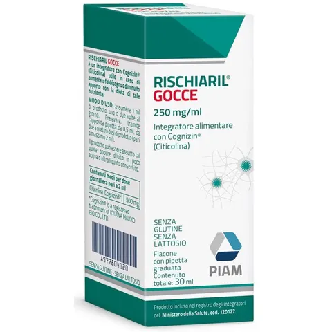 PIAM FARMACEUTICI SpA RISCHIARIL Gtt 30ml – immagine 2