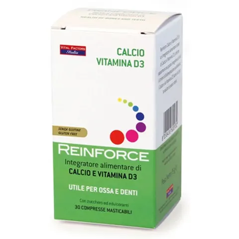 Reinforce Ca Vit D 30 Compresse – immagine 5