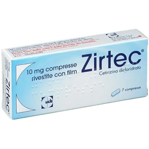 UCB PHARMA SpA Zirtec 10 mg, 7 Compresse – immagine 2