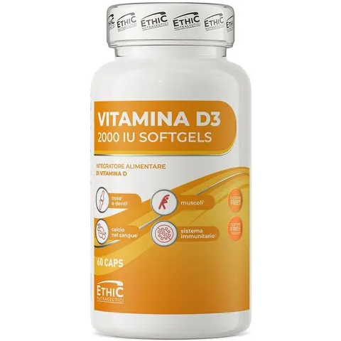 ethic sport vitamina d3 60 cps – immagine 3