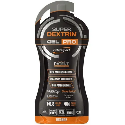 ethic sport super dextrin gel pro 60 ml arancio – immagine 4