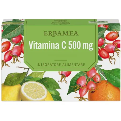 erbamea Vitamina C 500 20 Bustine Effervescenti – immagine 3