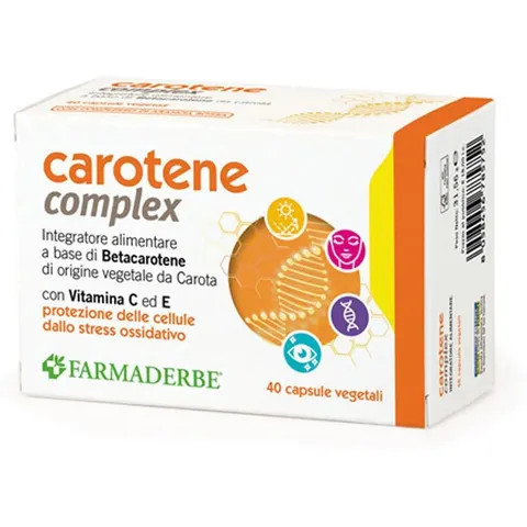 Farmaderbe Carotene Complex 40 Capsule – immagine 5