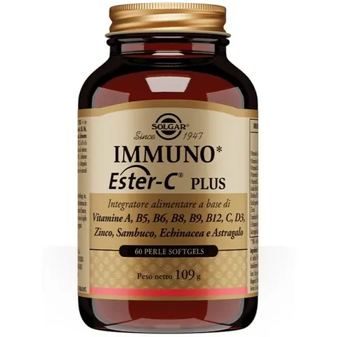 SOLGAR Immuno Ester-C Plus 60 Perle – immagine 3