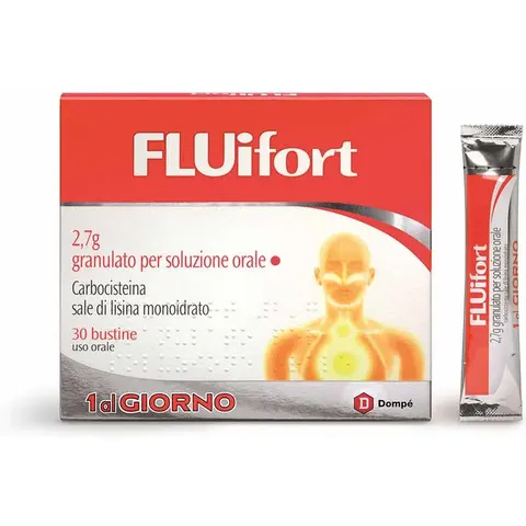 Dompé Fluifort 30 Bustine Granulato 2,7G – immagine 2
