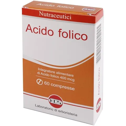 kos Acido Folico 400mcg 60 Compresse – immagine 4