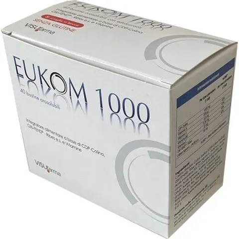 VISUFARMA SpA EUKOM 1000, 40 Bustine – immagine 2