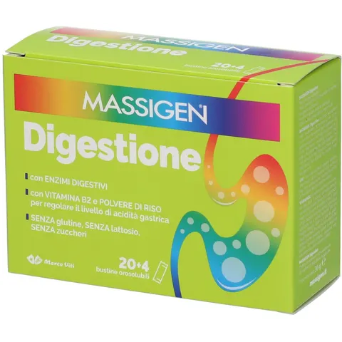 Massigen Digestione 24 Bustine Orosolubili – immagine 3