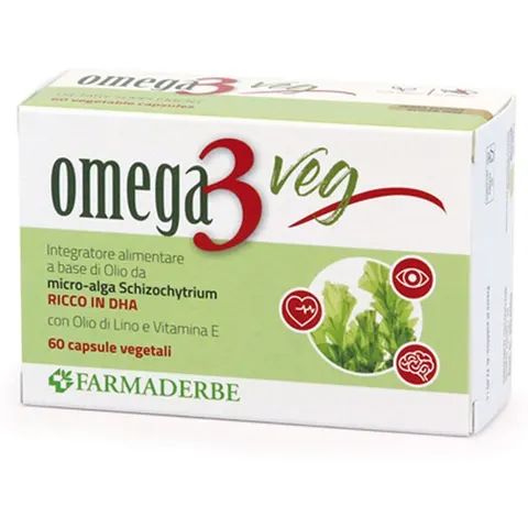 Farmaderbe Omega3 Veg 60cps Vegetali – immagine 5