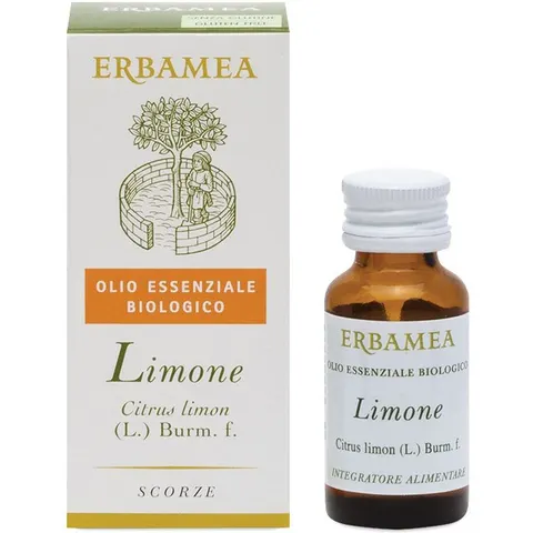 Erbamea Olio Essenziale Bio Limone 10ml – immagine 3