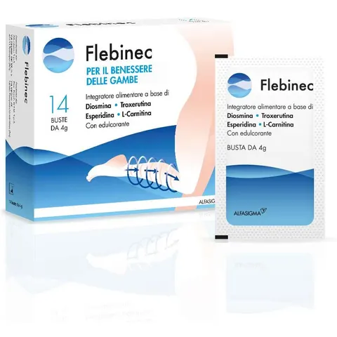 ALFASIGMA SpA Flebinec, 14 Bustine – immagine 2