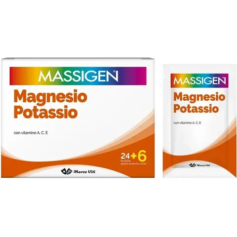 massigen Magnesio Potassio 30 Bustine Promo – immagine 3