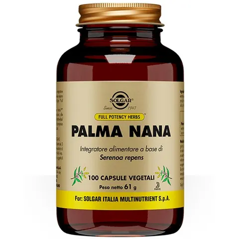 solgar Palma nana 100 capsule vegetali – immagine 5
