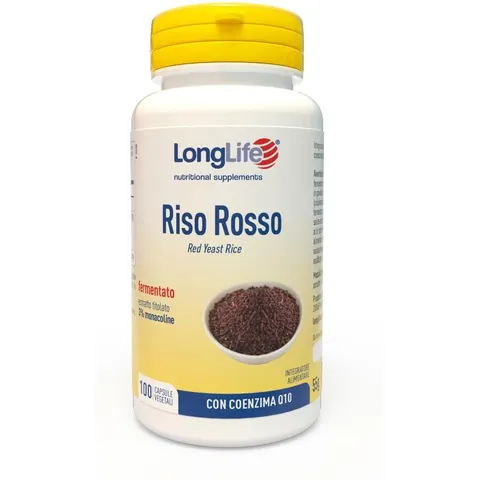 long life Longlife riso rosso 100 capsule vegetali – immagine 5