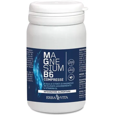 Erba Vita Magnesium B6 60 Compresse – immagine 5