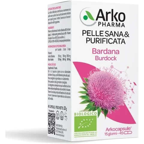 arkofarm arkocapsule Bardana 45 Capsule – immagine 4