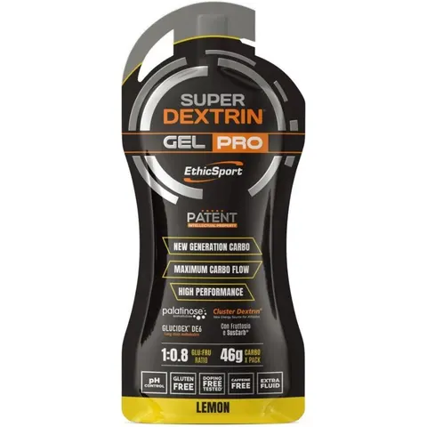 ethic sport super dextrin gel pro 60 ml limone – immagine 4