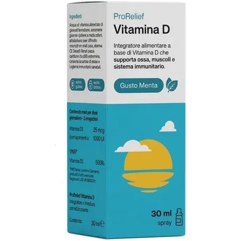 AVAS PHARMACEUTICALS Srl PRORELIEF VITAMINA D SPRAY – immagine 3