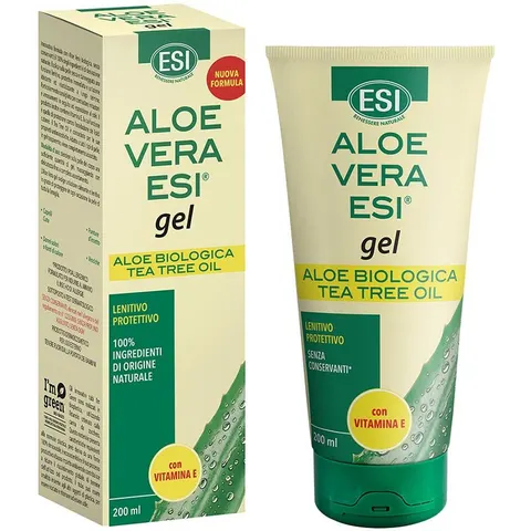 ESI Aloe Vera Gel - Vitamina E E Tea Tree Oil 200ml – immagine 4