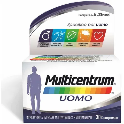 Multicentrum Uomo 30 Compresse – immagine 3