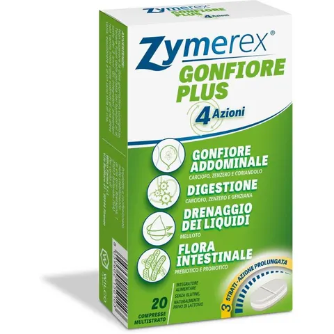Zymerex Gonfiore Plus 20 Compresse – immagine 5