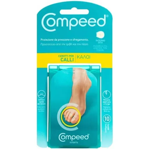 compeed cerotti per calli interno dita 10 pezzi – immagine 4