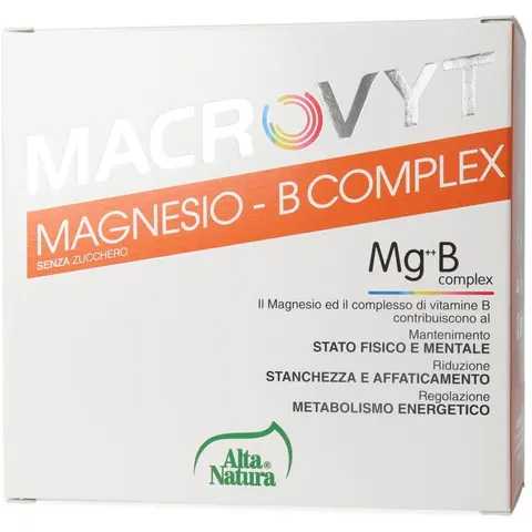 Alta Natura Macrovyt Magnesio B Comp18 Bustine – immagine 5