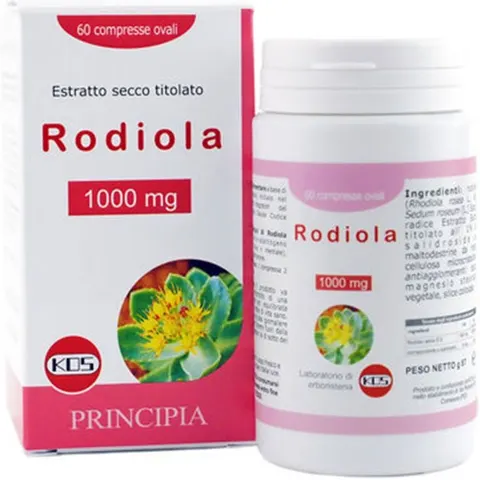 Kos Rodiola 1000 mg Integratore 60 Compresse – immagine 4