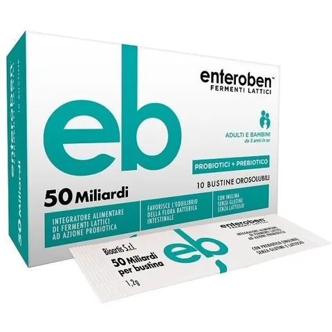 BIOARTIS Srl ENTEROBEN 50MLD 10BUST – immagine 2