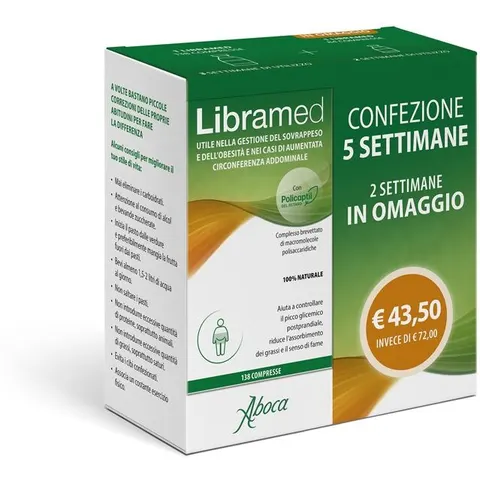 Aboca Libramed Trattamento 5 Settimane 138 + 84 Compresse – immagine 3