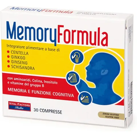 Vital Factors Memory Formula 30 Compresse – immagine 3
