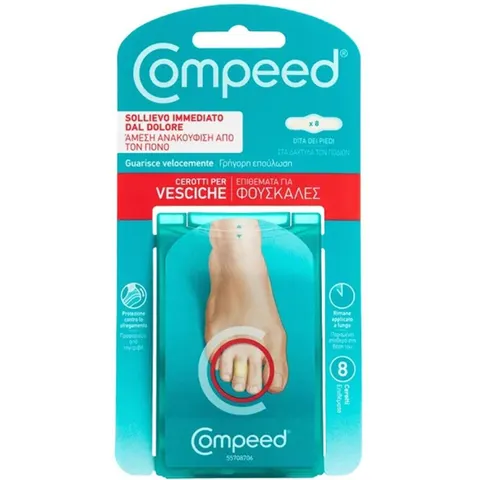 compeed Cerotti Per Vesciche Dita Dei Piedi 8 Pezzi – immagine 4