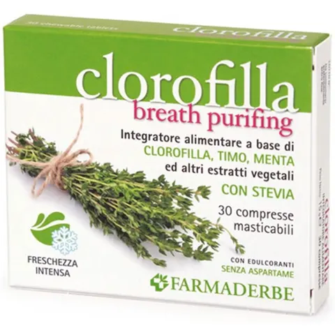 farmaderbe Clorofilla 30 Compresse Fdb – immagine 3