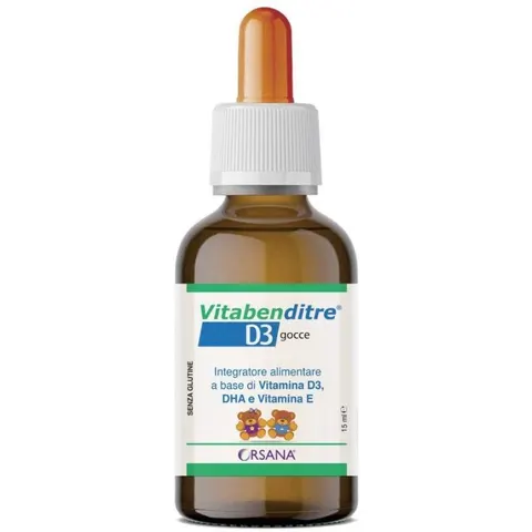 orsana Vitaben d3 gocce 15 ml – immagine 2
