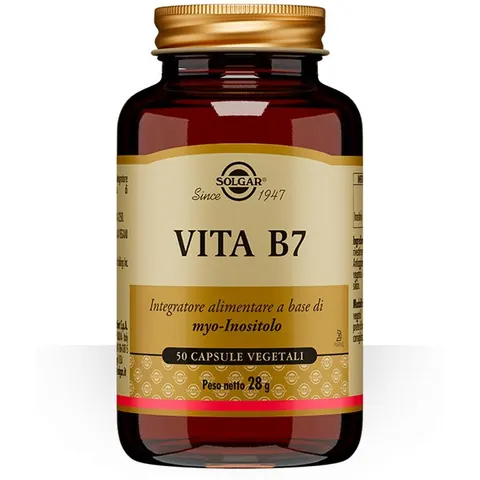 solgar Vita b7 50 capsule vegetali – immagine 4
