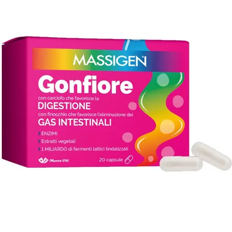 MASSIGEN Gonfiore 20 Capsule – immagine 3