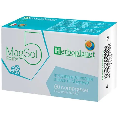 HERBOPLANET Srl MAGSOL 5 EXTRA 60CPR – immagine 5