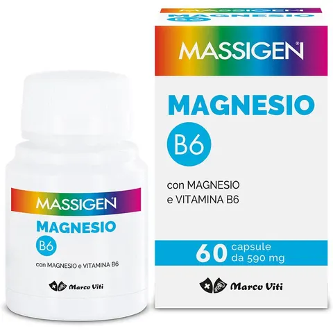MASSIGEN Magnesio B6 60 Capsule – immagine 5