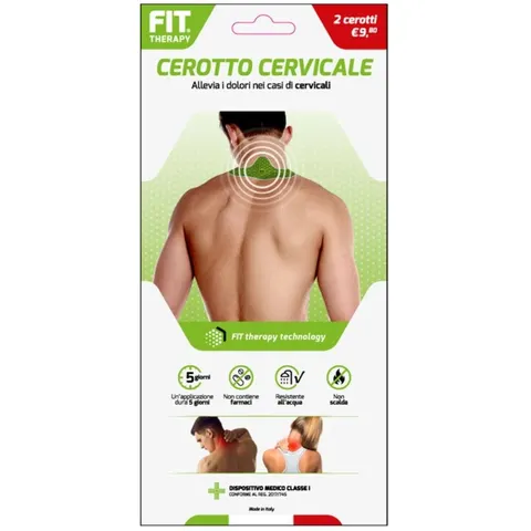 d.fenstec srl Fit therapy cerotto cervicale 2 pezzi – immagine 2