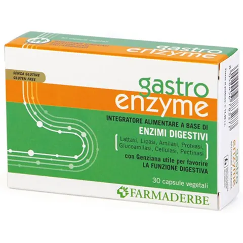 Farmaderbe Gastro Enzyme 30 Capsule – immagine 5