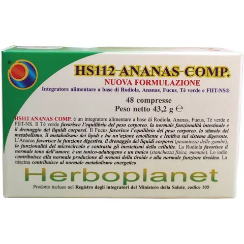 Herboplanet Hs112 Ananas Comp 48 Compresse – immagine 5