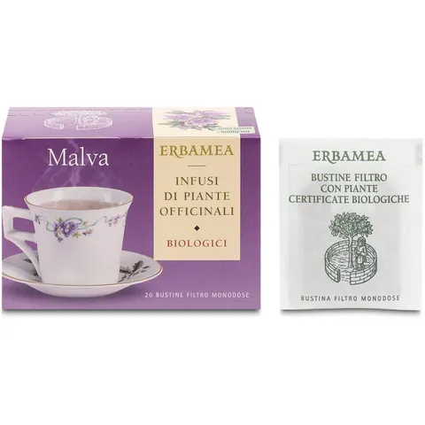 erbamea Malva bio 20 bustine 24 g – immagine 4