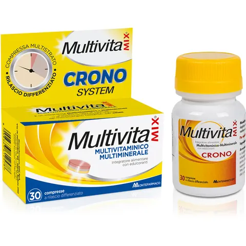 multivitamix crono 30 Compresse Senza Zuccheri – immagine 3