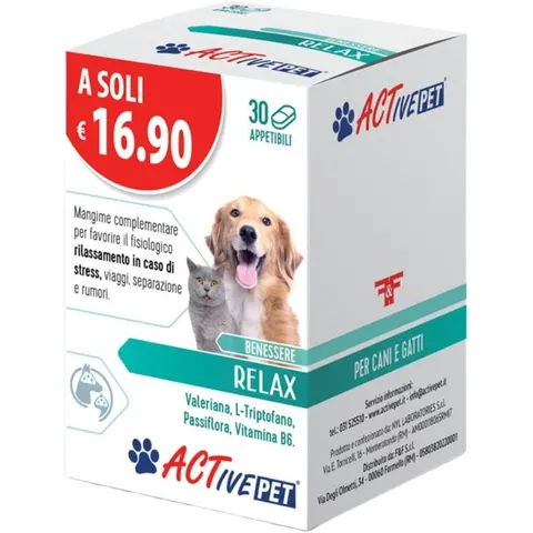 F&f Active Pet Relax 30cpr – immagine 2