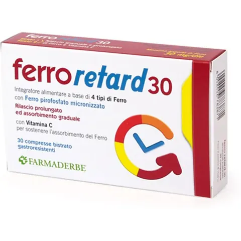 Farmaderbe Ferro Retard 30 Compresse – immagine 5