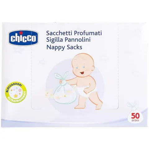 Chicco Sacchetti Profumati Pannolini 50 Pezzi – immagine 4